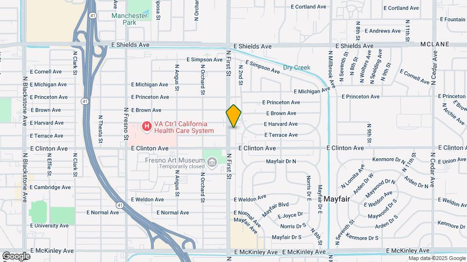 2510 N 1st St Map and Location Details