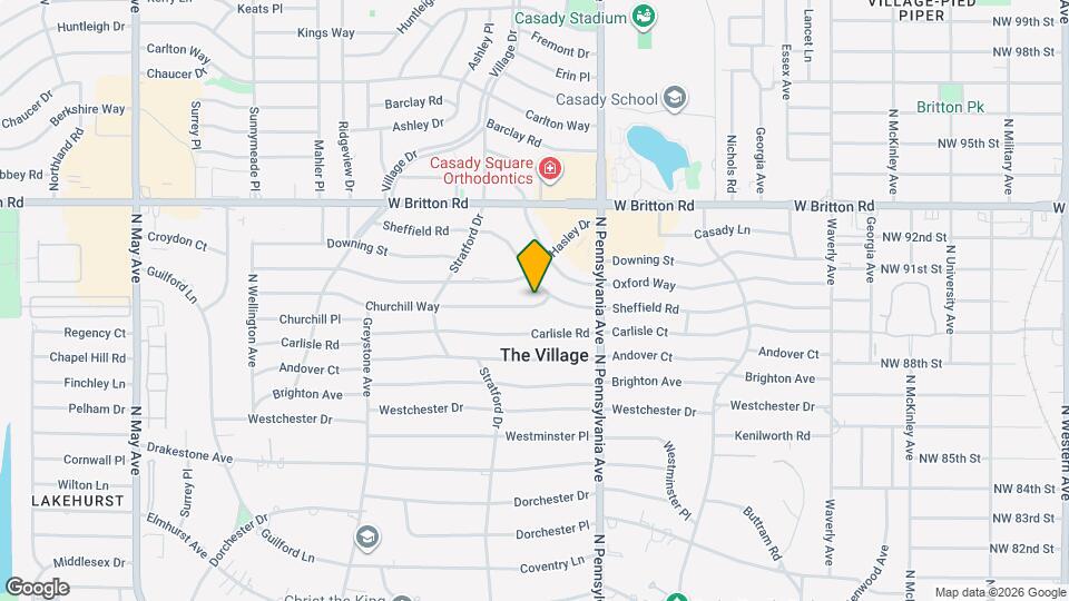 1723 Churchill Way Map and Location Details