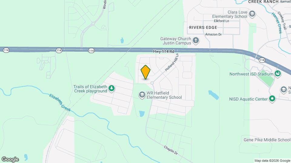 15837 Holland Hill Ln Map and Location Details