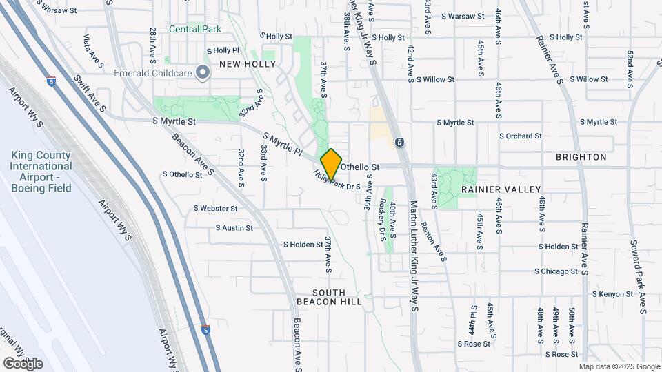 3717 S Holly Park Dr Map and Location Details