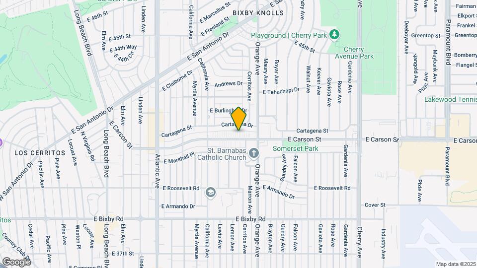 1133-1141 E Carson St Mapa y Detalles de la Ubicación