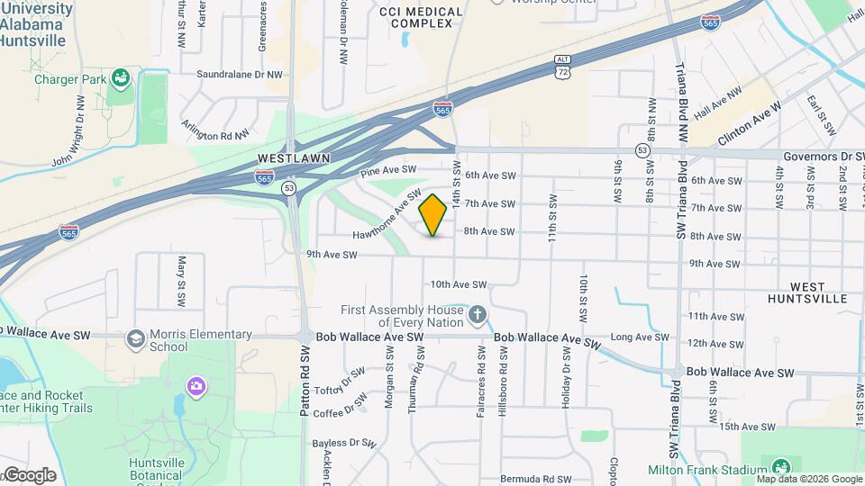 3909 Cypress Ave SW Map and Location Details