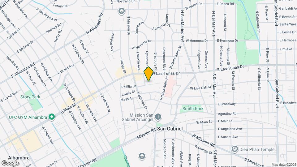 609 Padilla St Map and Location Details