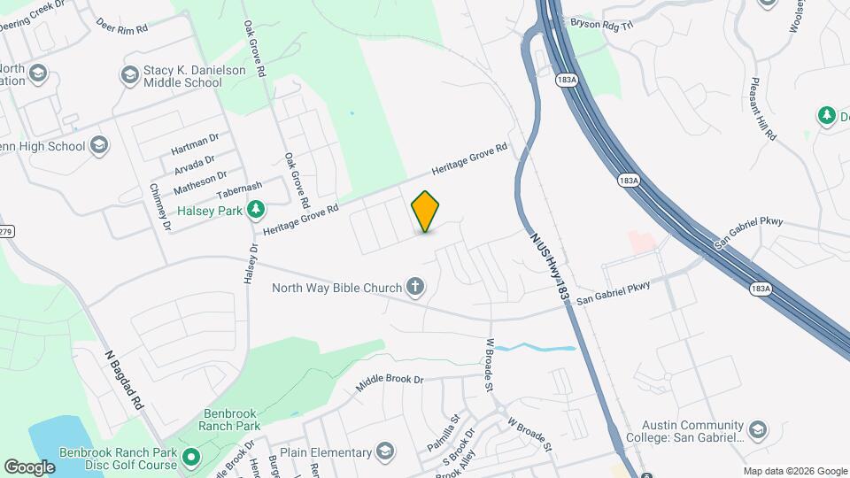 428 Acuff Ln Map and Location Details