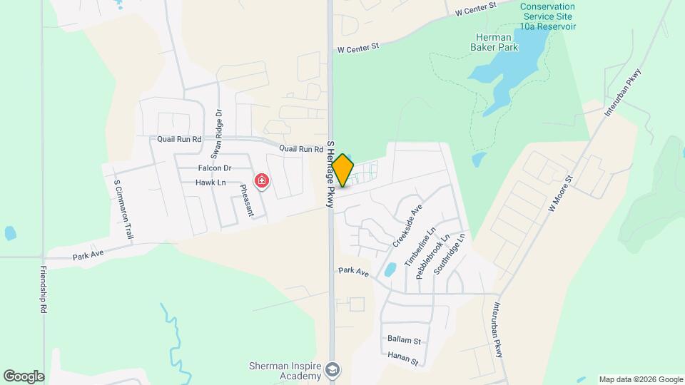 3715 Brookstone Dr Map and Location Details