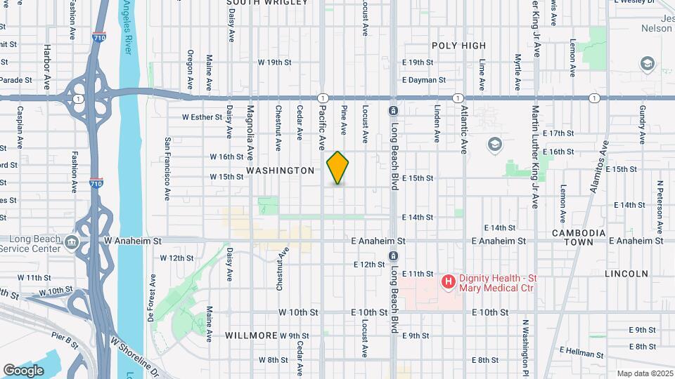 1475 Pine Ave Mapa y Detalles de la Ubicación