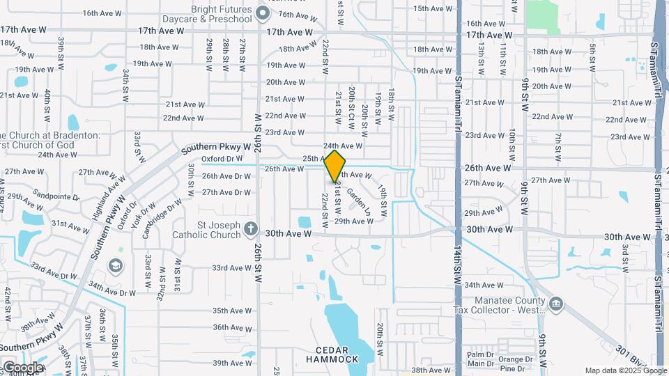 2802 21st St W Map and Location Details