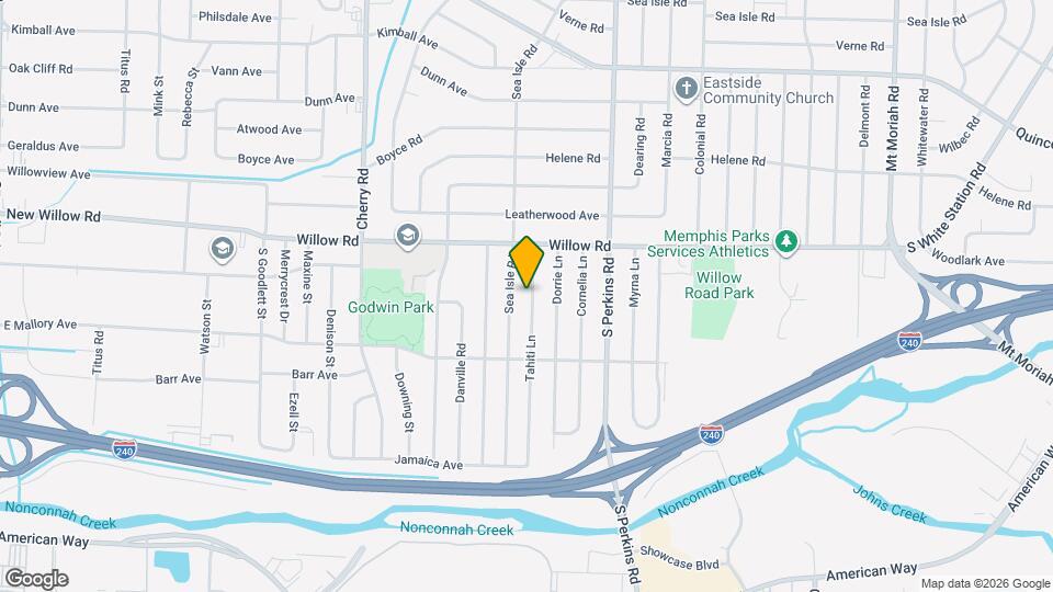 1743 Tahiti Ln Map and Location Details