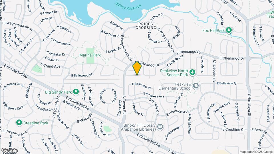 18618 E Grand Cir Mapa y Detalles de la Ubicación