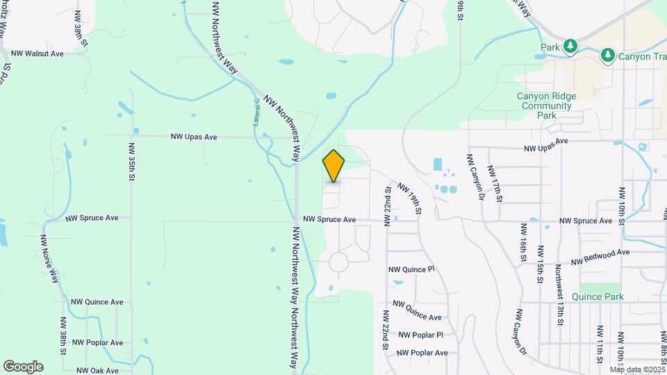 2537 NW Spruce Cone Ln Map and Location Details