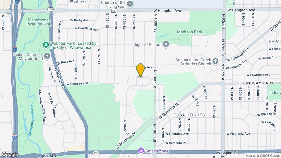 10211 W Sharon Ln Map and Location Details
