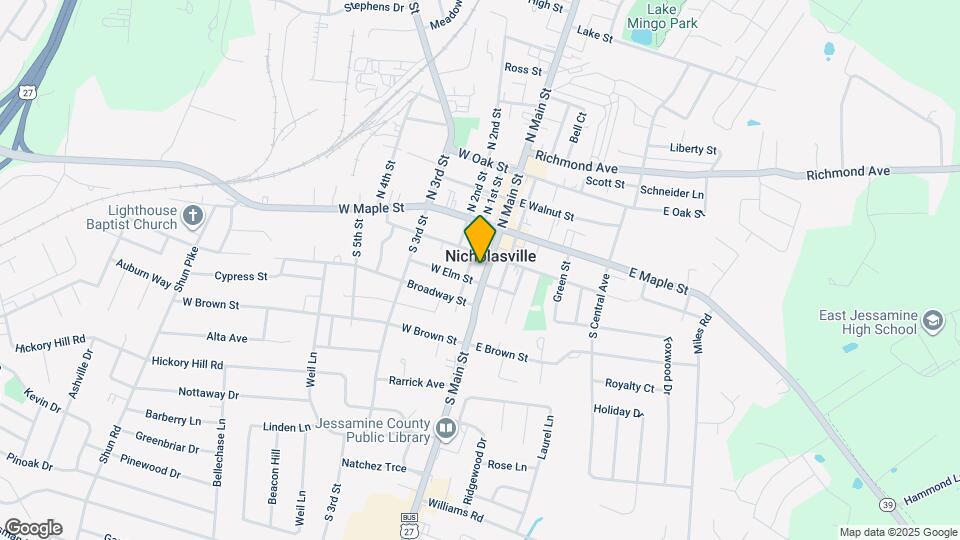 215 S Main St, Unit C Map and Location Details