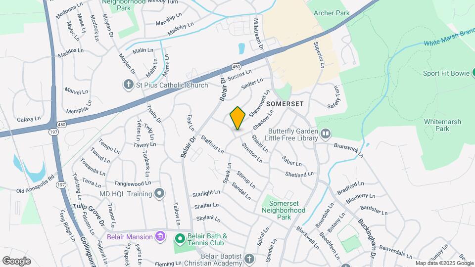 12400 Shadow Ln Map and Location Details