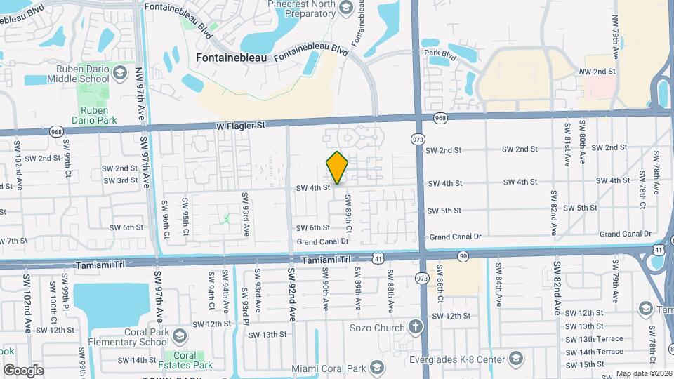403 SW 89th Pl Map and Location Details