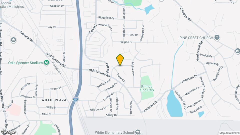 1050 Bedford Ave Map and Location Details