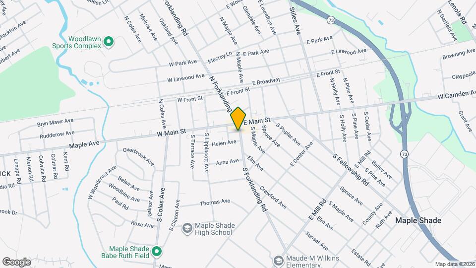 18 S Forklanding Rd Map and Location Details