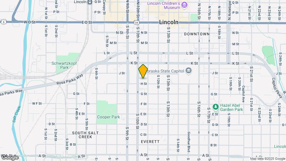 1020-1028 H St Map and Location Details