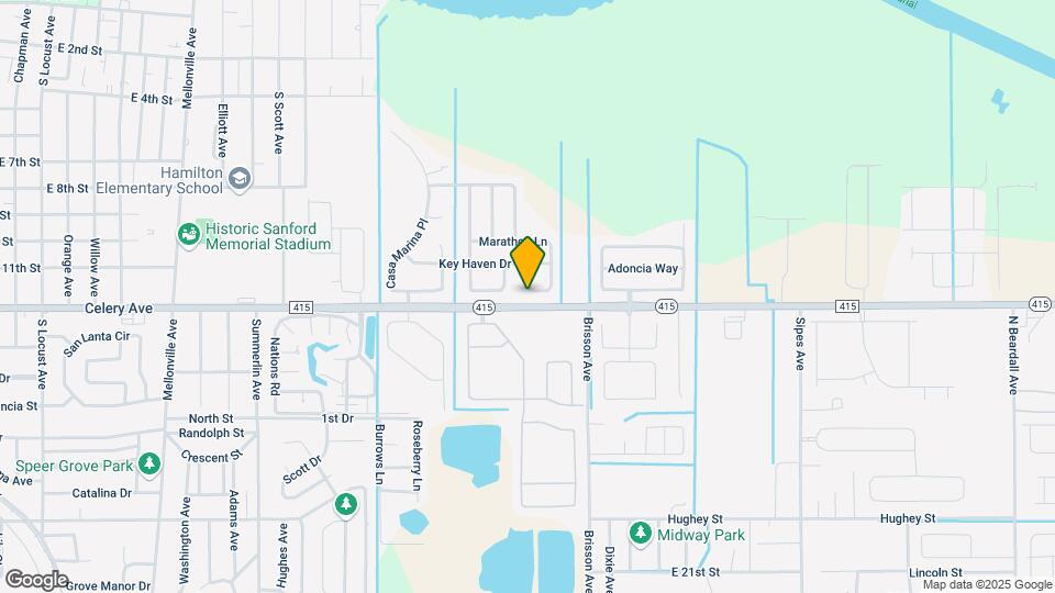 448 Marathon Ln Map and Location Details