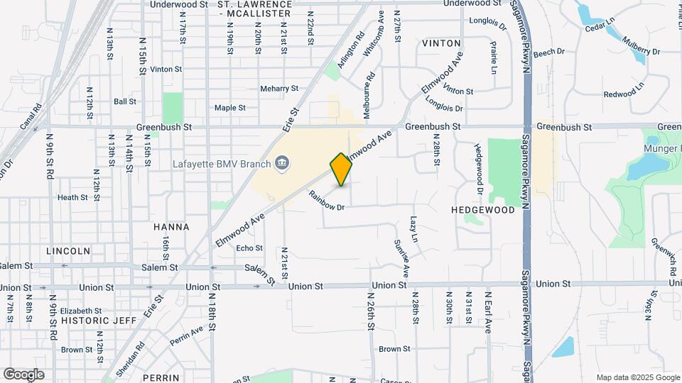 2229 Roselawn Ave Map and Location Details