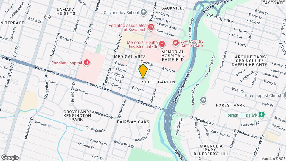 1113 E 69th St Map and Location Details