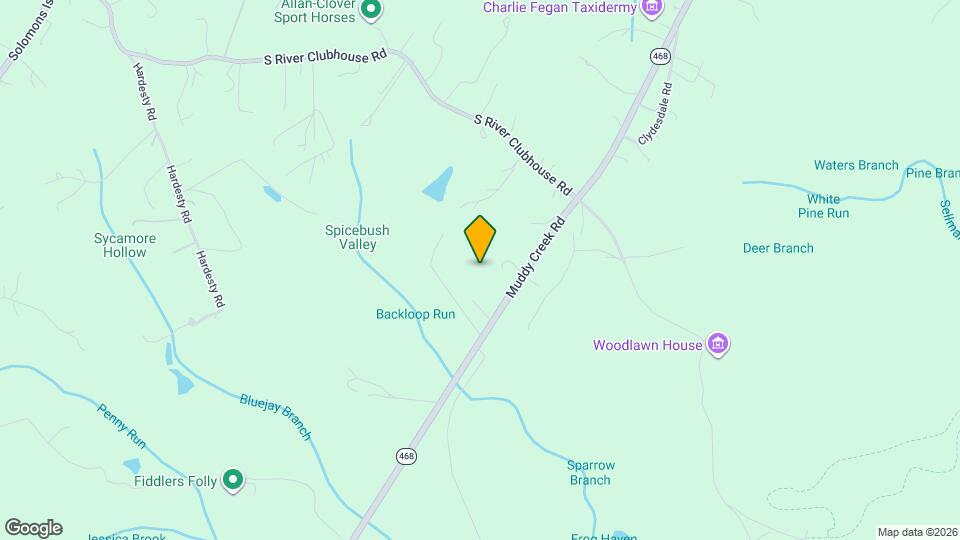 3860 Muddy Creek Rd Mapa y Detalles de la Ubicación