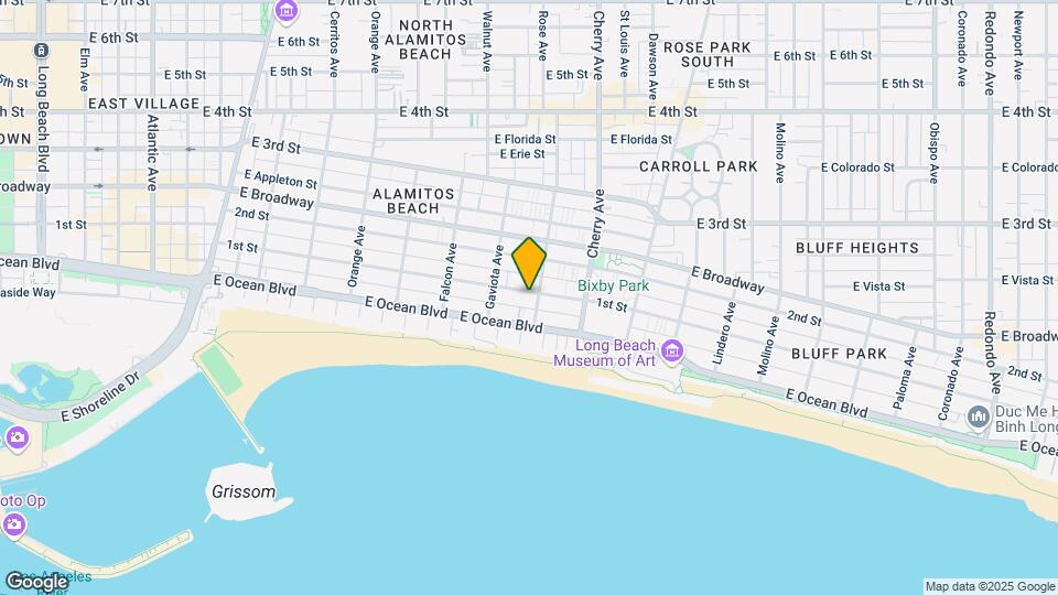 1756 E 1st St Mapa y Detalles de la Ubicación