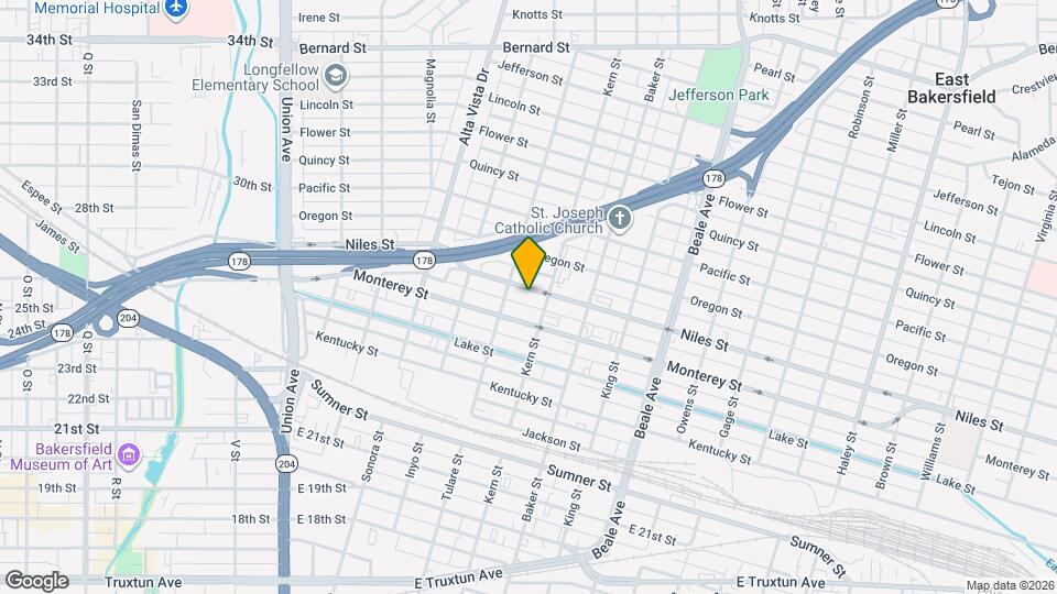 515 Niles St Map and Location Details