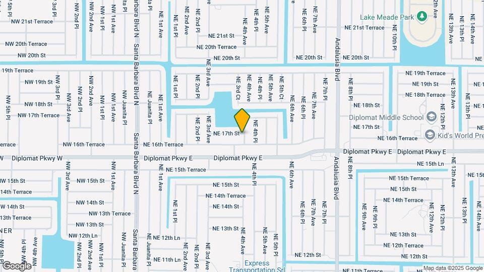 342 NE 17th St Map and Location Details