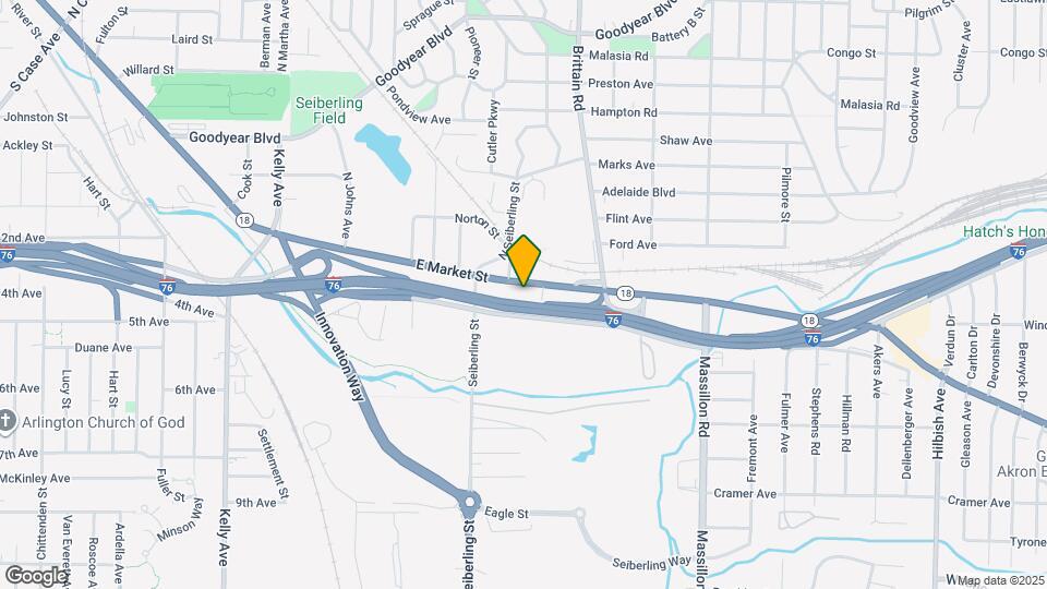 1628 E Market St Map and Location Details