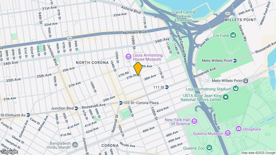 37-44 108th St Map and Location Details