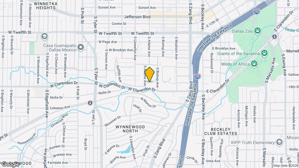 442 W Suffolk Ave Map and Location Details