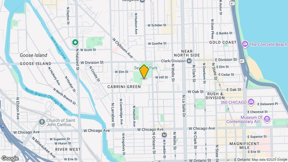 363 W Hill St Map and Location Details