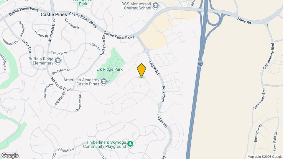 6971 Hyland Hills St Map and Location Details