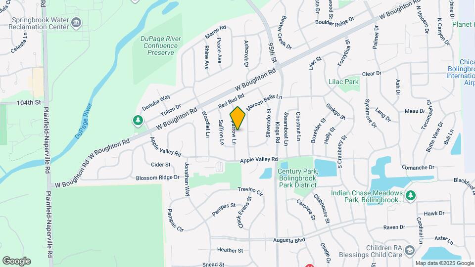 206 Sparrow Ln Map and Location Details