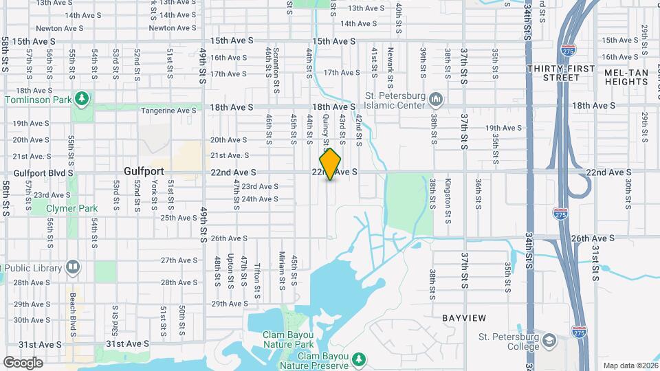 2238 Quincy St S Map and Location Details