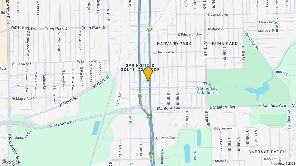 2557 S 6th St Map and Location Details