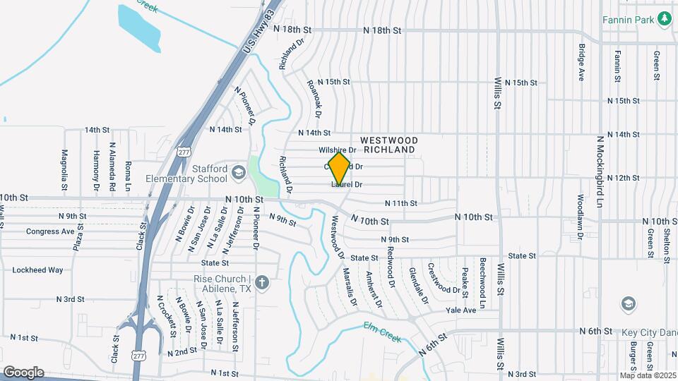 3933 Laurel Dr Mapa y Detalles de la Ubicación