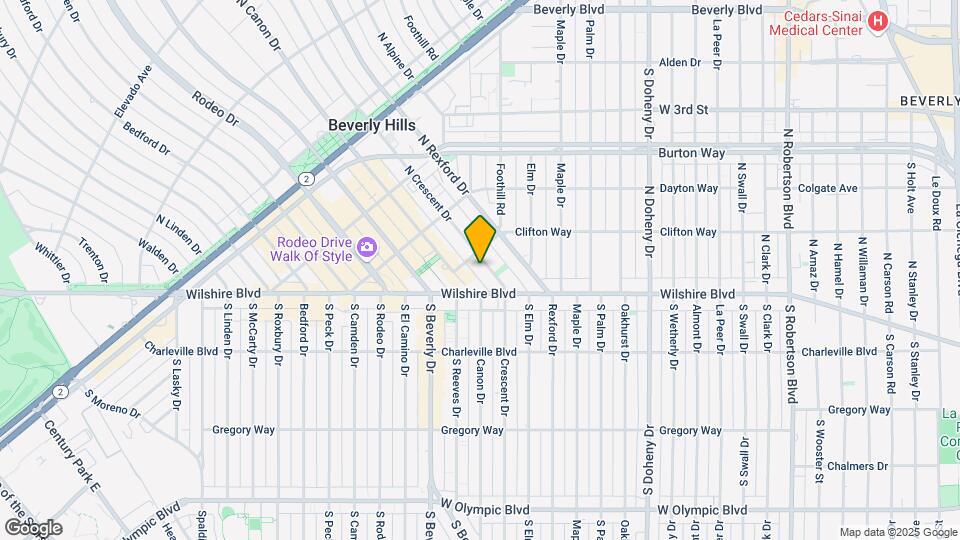 AKA Beverly Hills Furnished Residences Map and Location Details