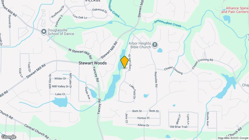 3605 Long Lake Dr Map and Location Details