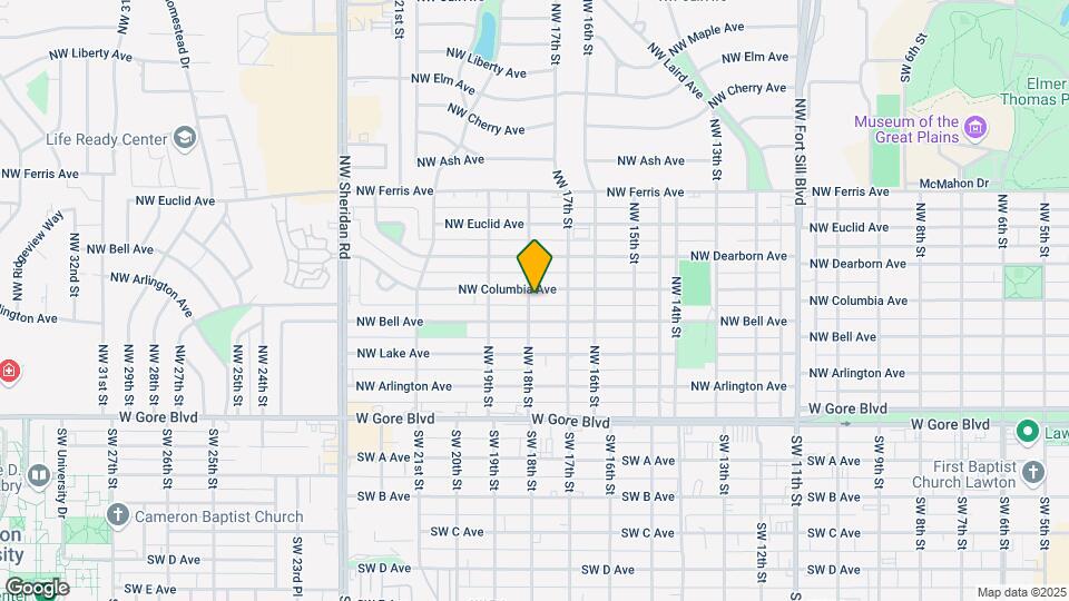 1716 NW Columbia Ave Map and Location Details