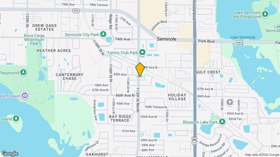 6807 113th St North Map and Location Details