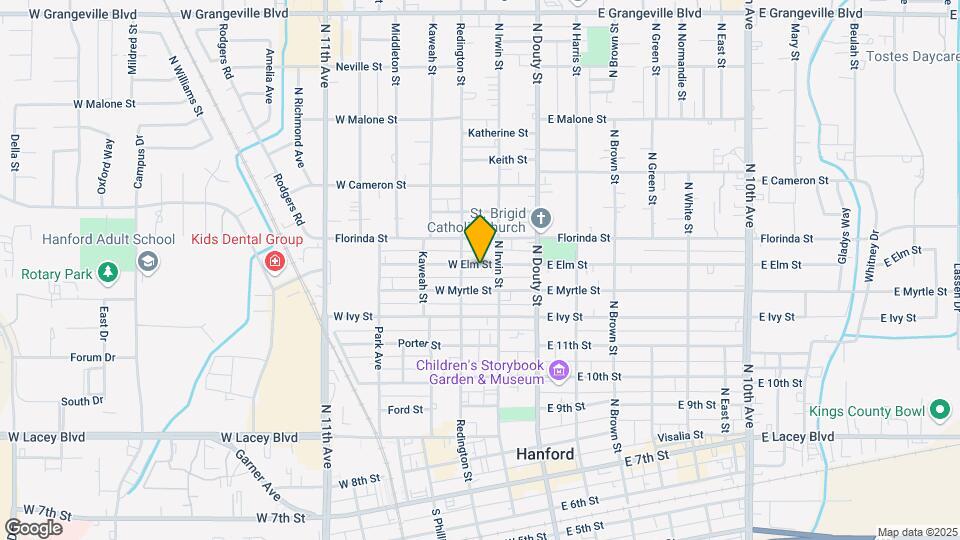 217 W Elm St Map and Location Details