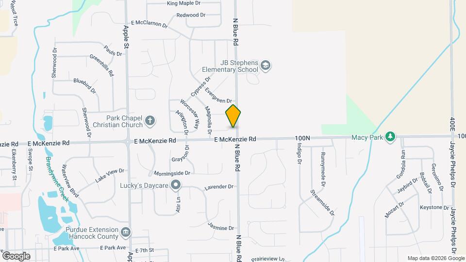 1489 Mimosa Ct Map and Location Details