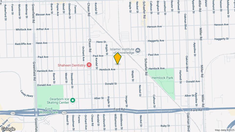 6225 Middlesex St Map and Location Details