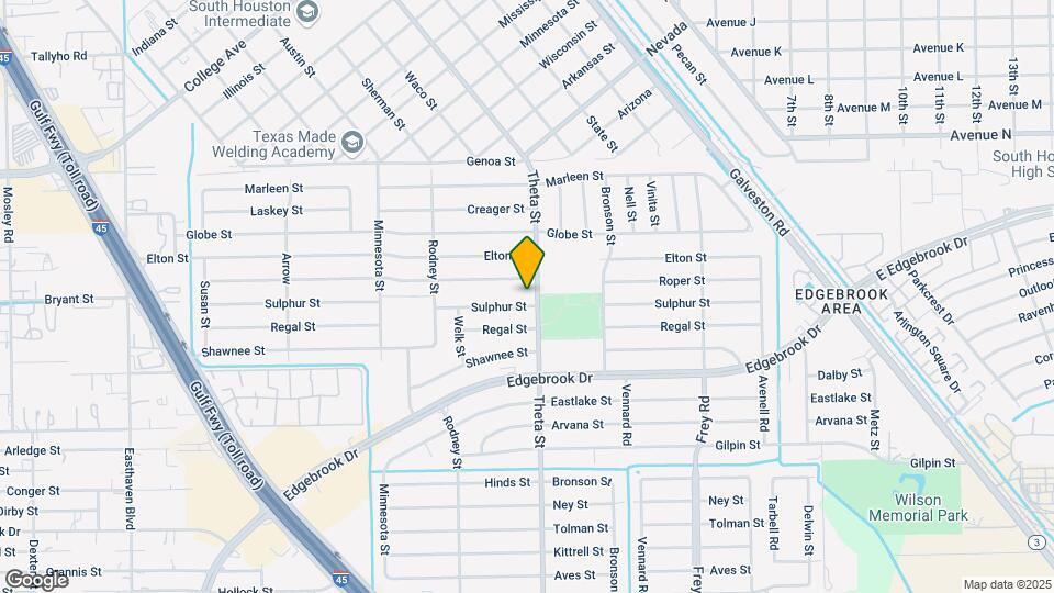 807 Sulphur St Map and Location Details