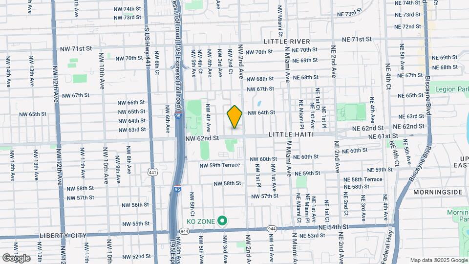 6215 NW 2nd Pl Map and Location Details