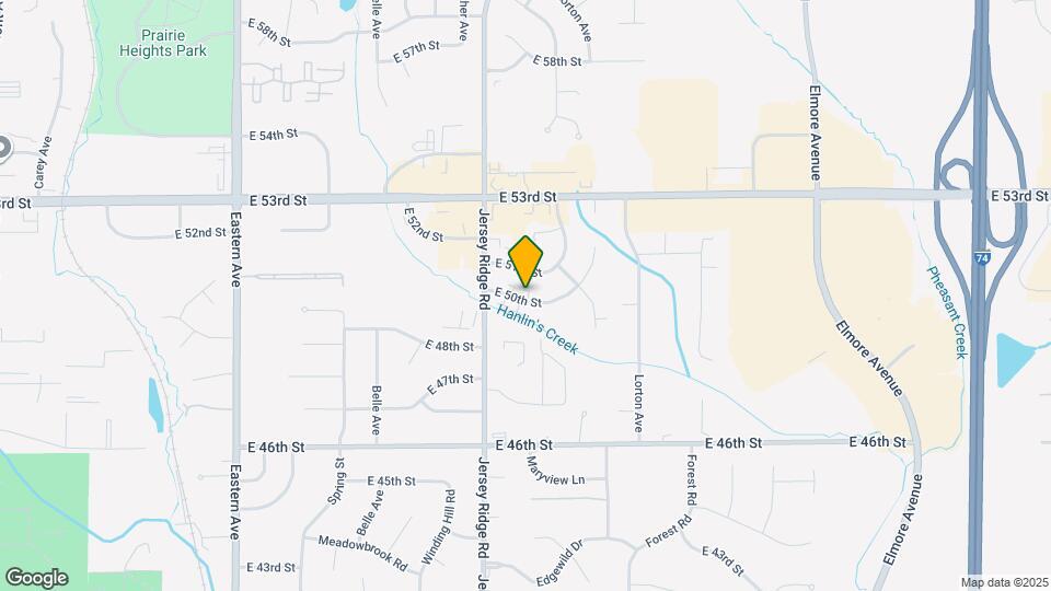 2510 50th St Map and Location Details