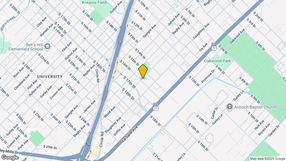 1900 S 16th St Map and Location Details