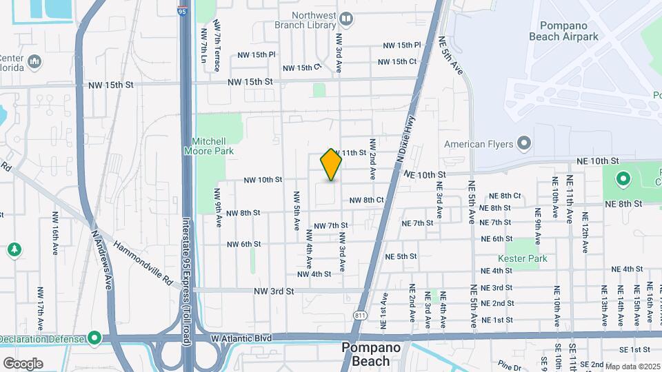 891 NW 3rd Ter Mapa y Detalles de la Ubicación