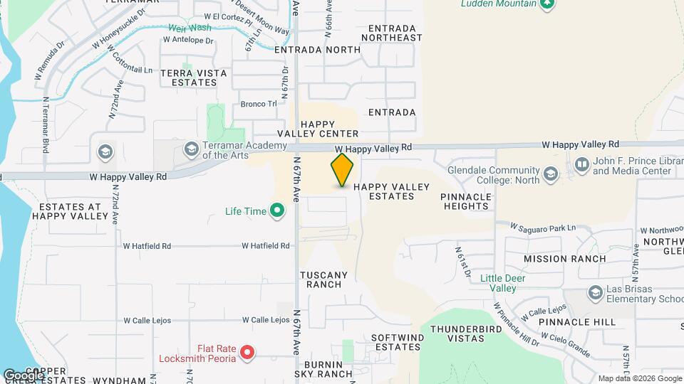 6504 W West Wind Dr Map and Location Details